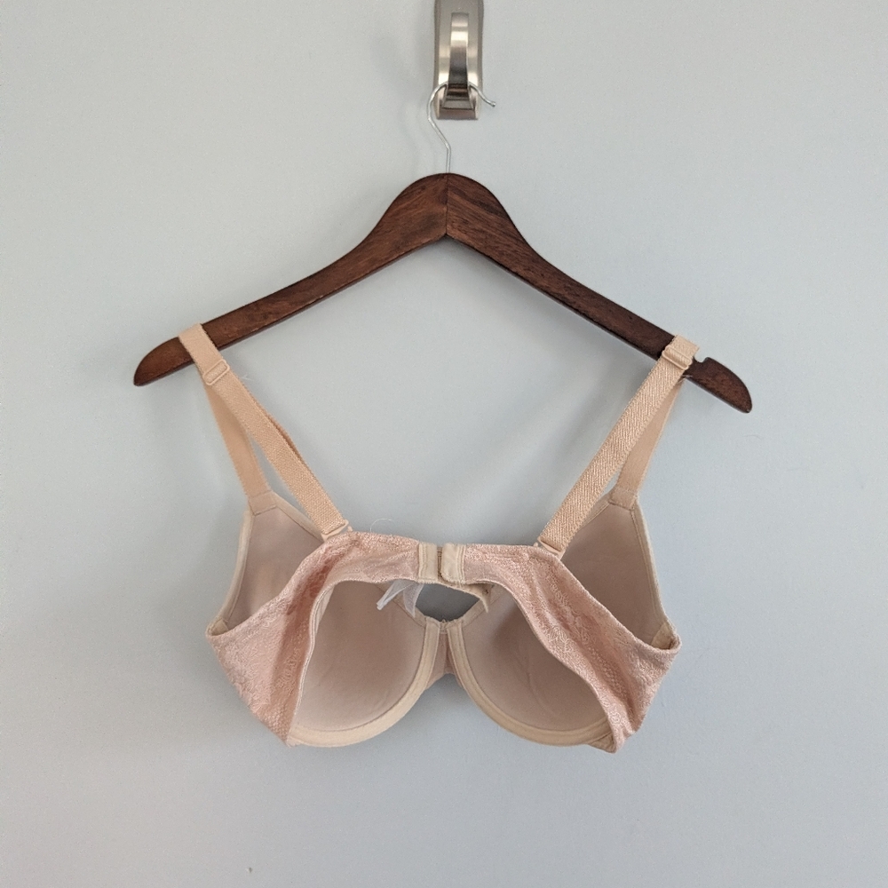 Wacoal Cool And Classic 34D Nude Tan Lace Color Bra - Picture 2 of 4